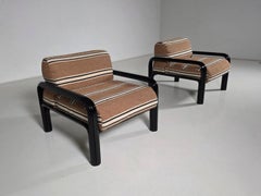 Gae Aulenti for Knoll, Pair of Model 54 Lounge Chairs, Italy, 1975