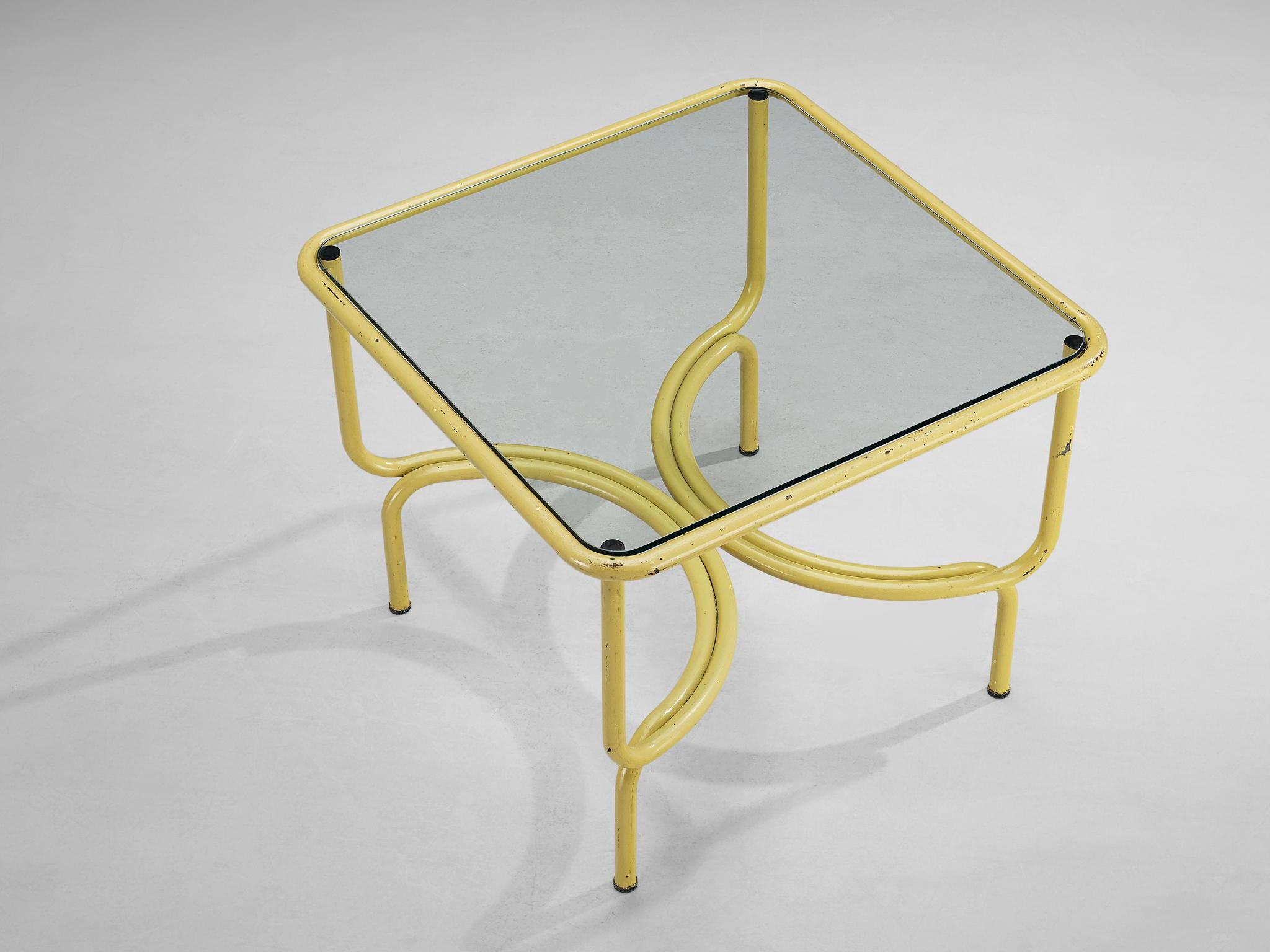 Gae Aulenti for Poltronova 'Locus Solus' Table in Lacquered Metal  In Good Condition In Waalwijk, NL