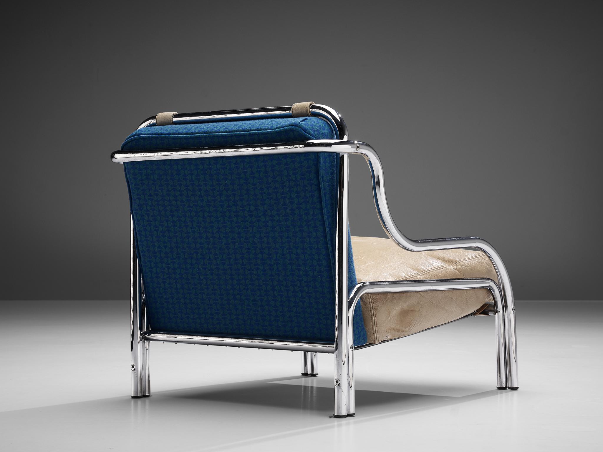 Mid-Century Modern Gae Aulenti for Poltronova 'Stringa' Lounge Chair