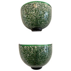 Gae Aulenti for Vistosi Murano Glass Sconces by, Set of 2