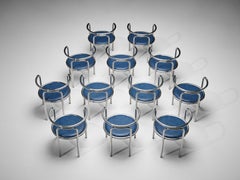 Gae Aulenti für Zanotta Sessel „Locus Solus“ mit röhrenbefestigt