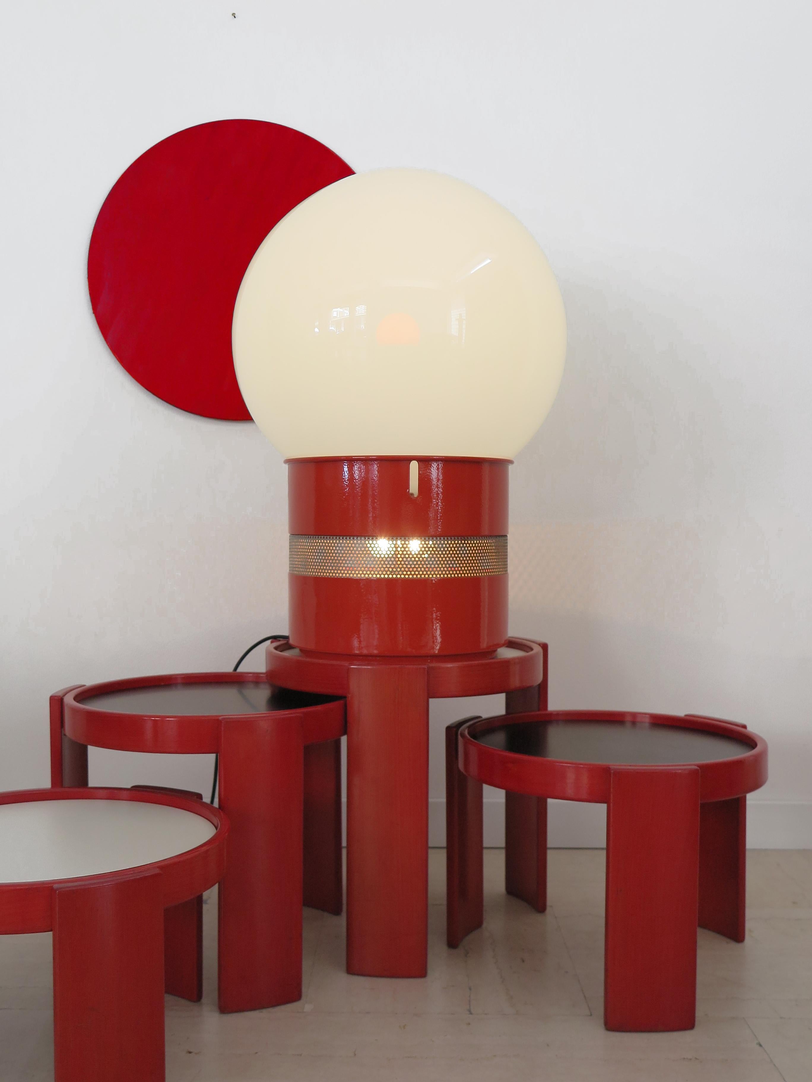 Lampe de Table Rouge 