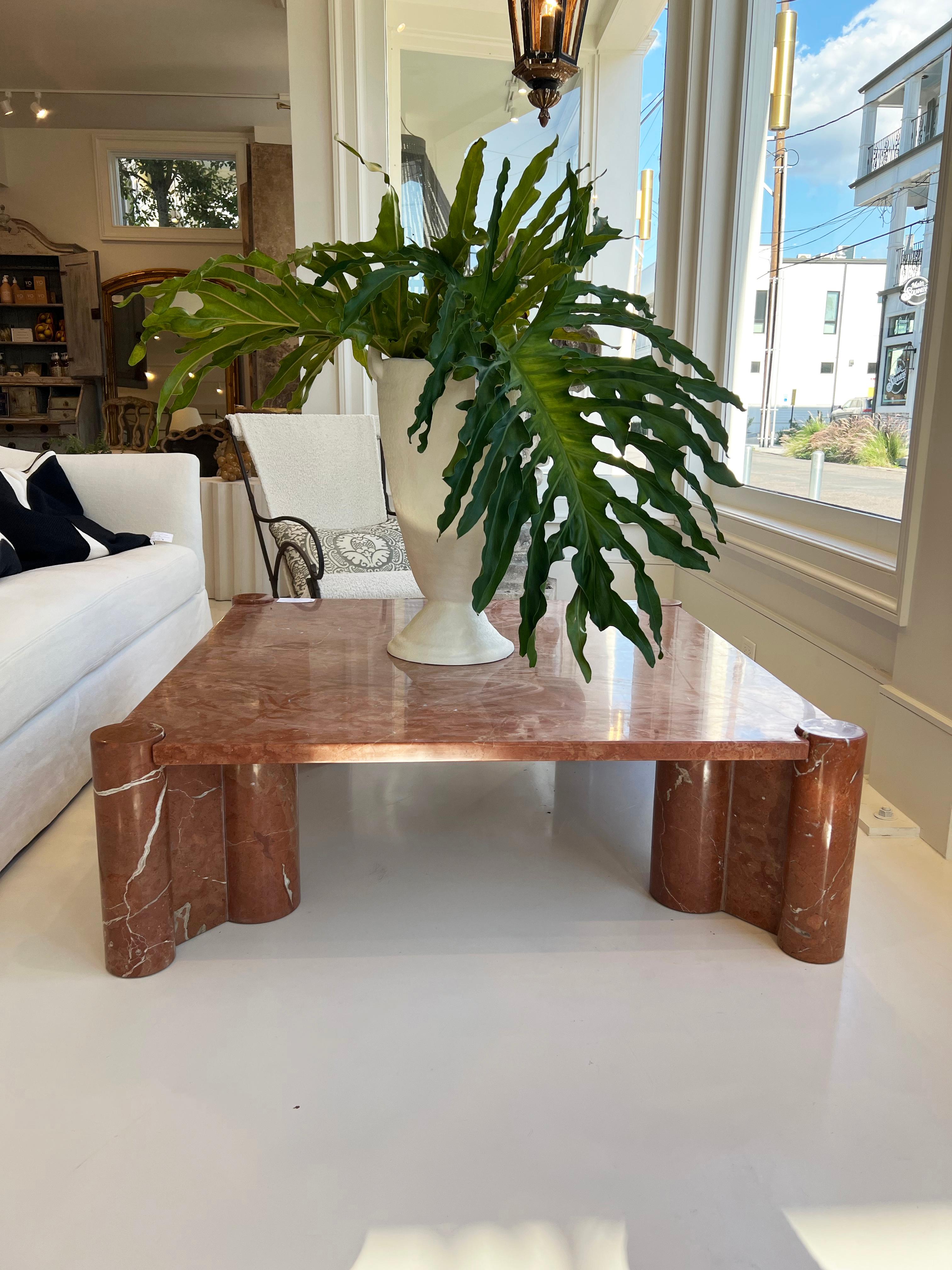 Gae Aulenti Jumbo Coffee Table In Fair Condition In New Orleans, LA