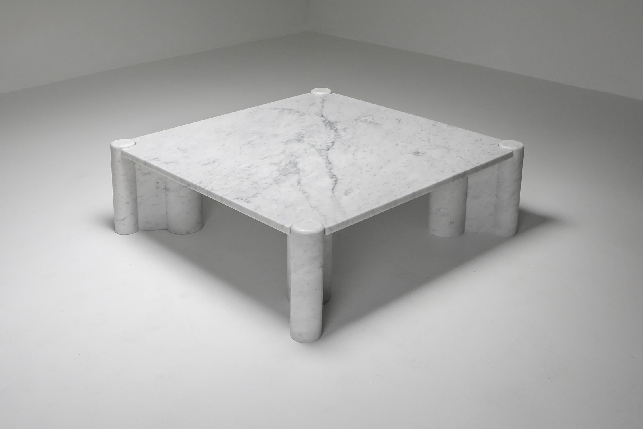 Carrara marble coffee table, Jumbo, Gae Aulenti, Knoll, 1960s, Italy

Gae Aulenti Jumbo table for Knoll in Carrara marble top and column legs.
Designed in 1964, produced by Gavina, later by Knoll.

The piece is in great condition.

 
   