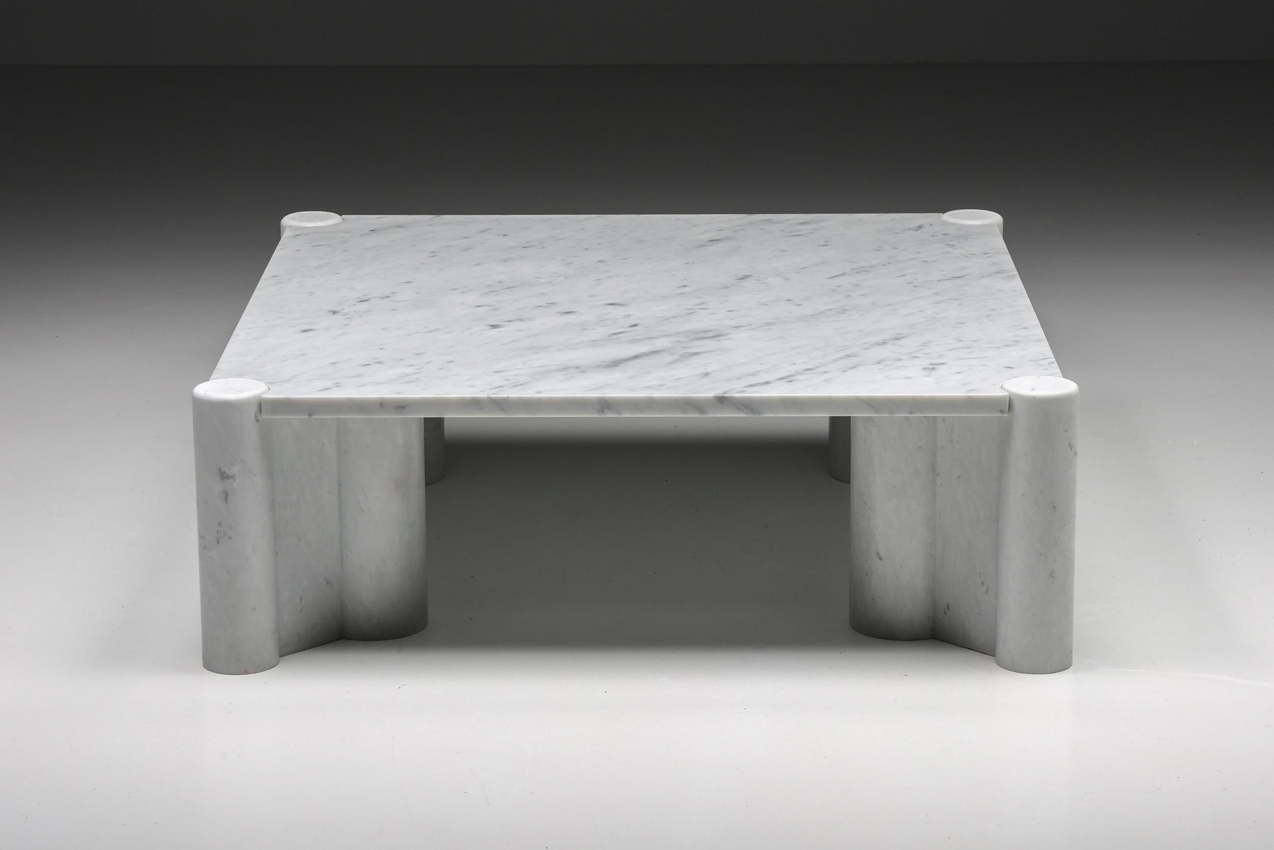 Carrara marble coffee table, Jumbo, Gae Aulenti, Knoll, 1960s, Italy

Post-modern Gae Aulenti Jumbo table for Knoll in Carrara marble top and column legs. Designed in 1964, produced by Gavina, later by Knoll. The piece is in great condition.


 