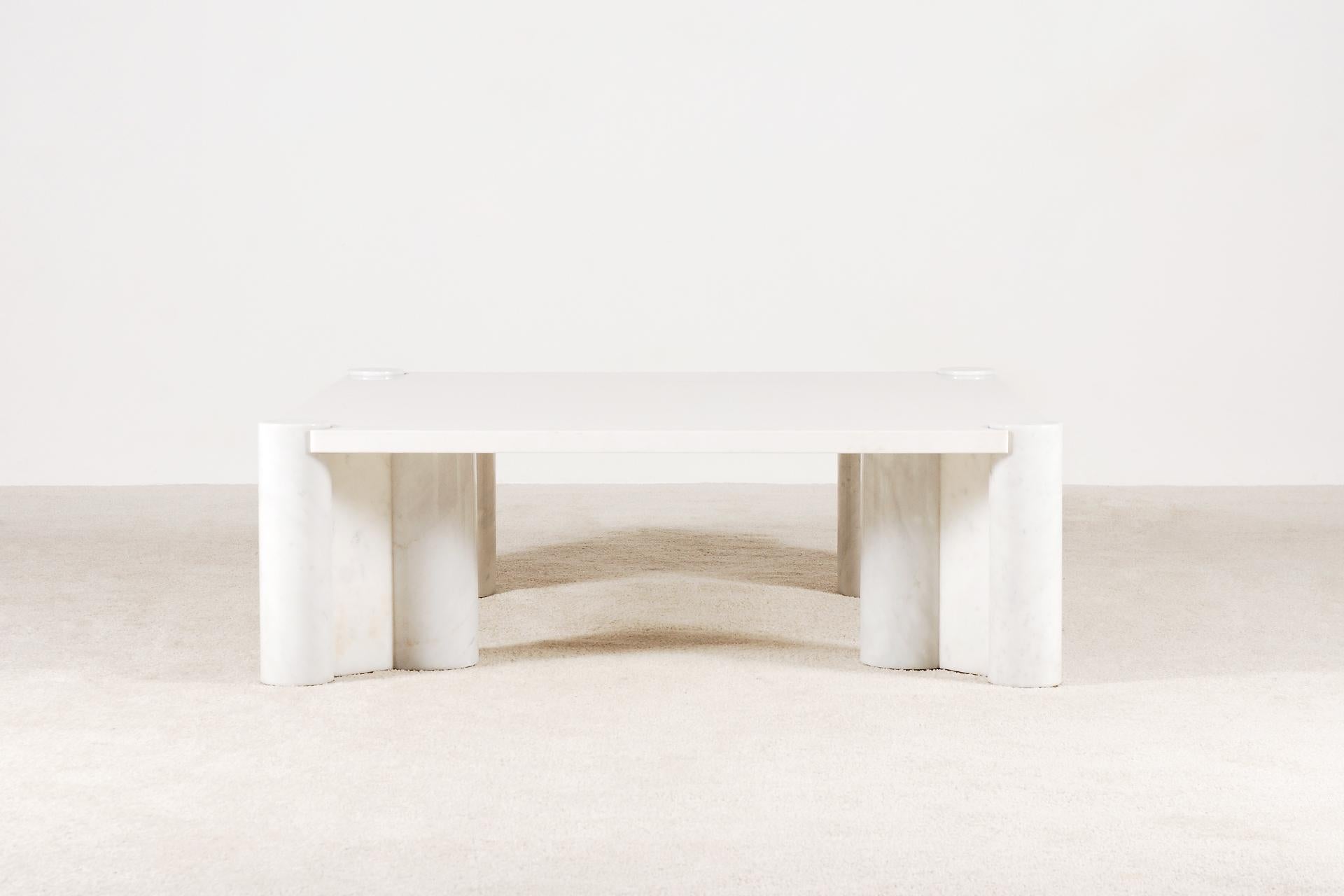 knoll marble coffee table