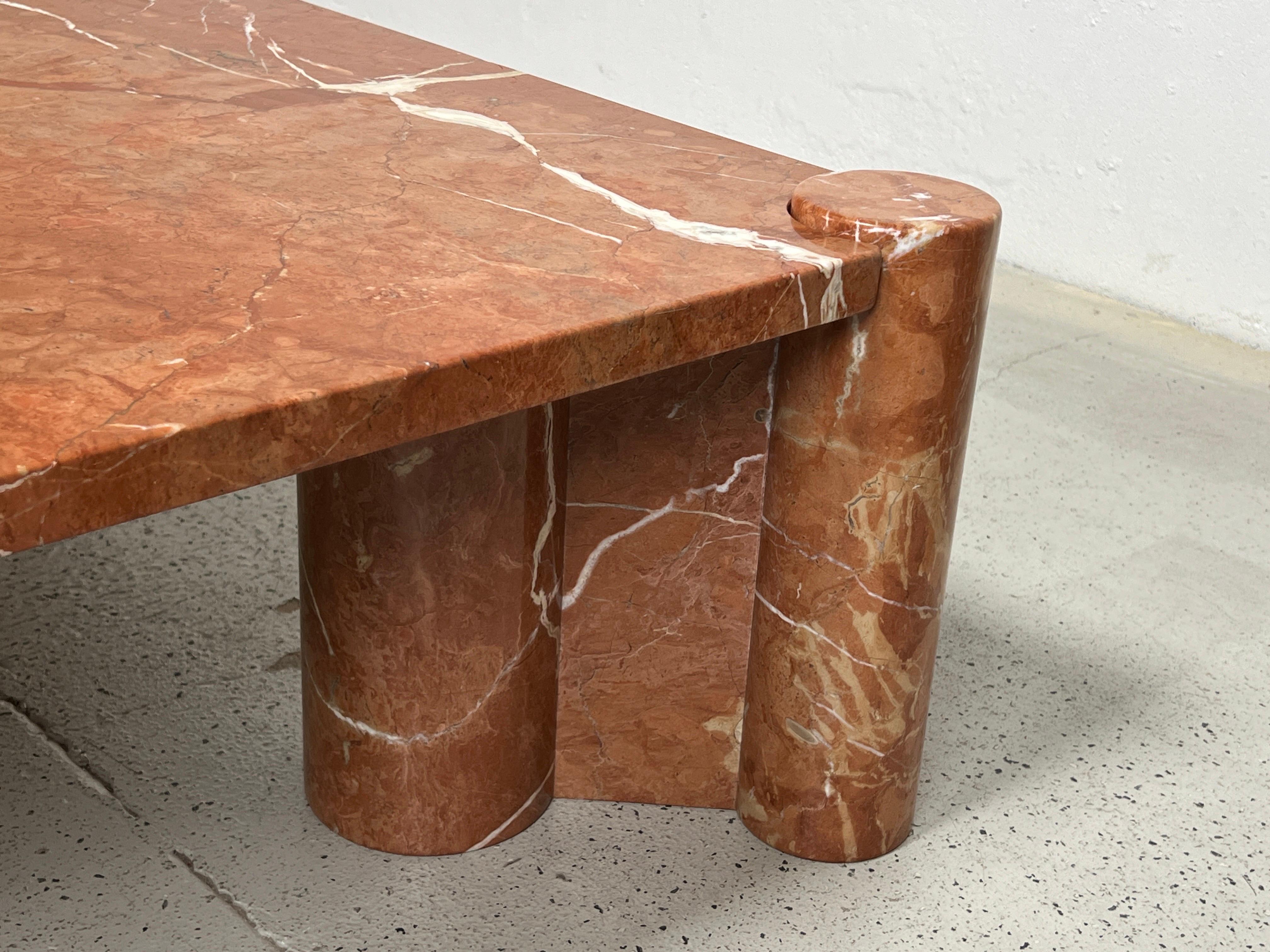 Gae Aulenti 'Jumbo' Marble Coffee Table for Knoll 12