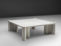 Gae Aulenti 'Jumbo' Table in Carrara Marble - Listing for Michelle