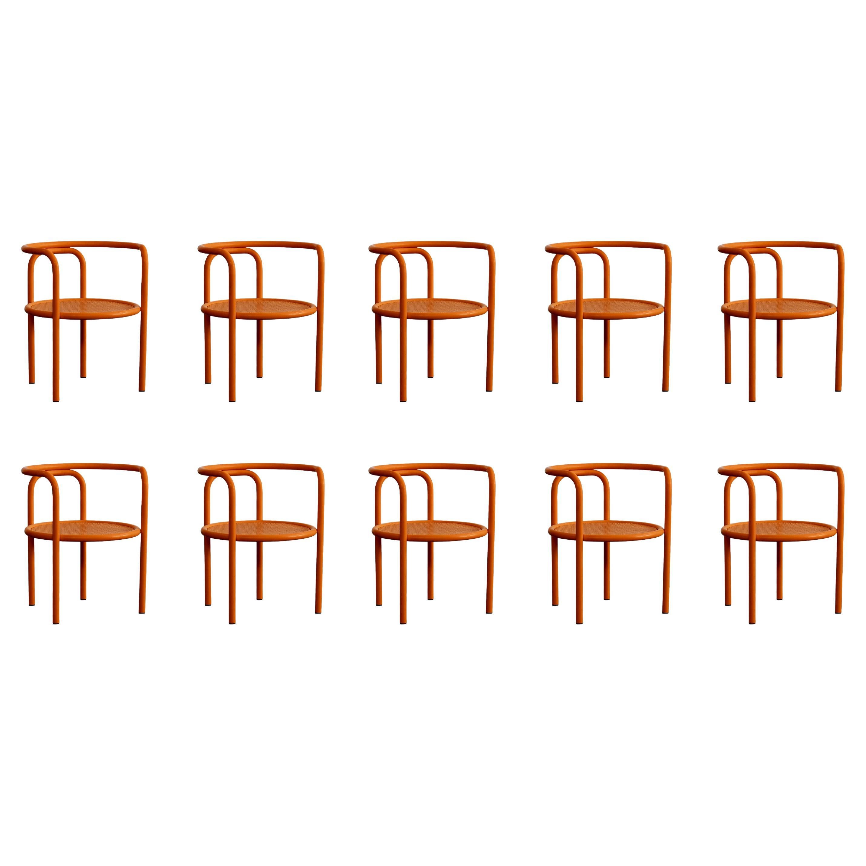 Gae Aulenti "Locus Solus" Esszimmerstühle für Poltronova, 1964, 10 Exemplare im Angebot