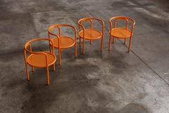 Gae Aulenti “Locus Solus” Dining Chairs for Poltronova, 1964, Set of 4