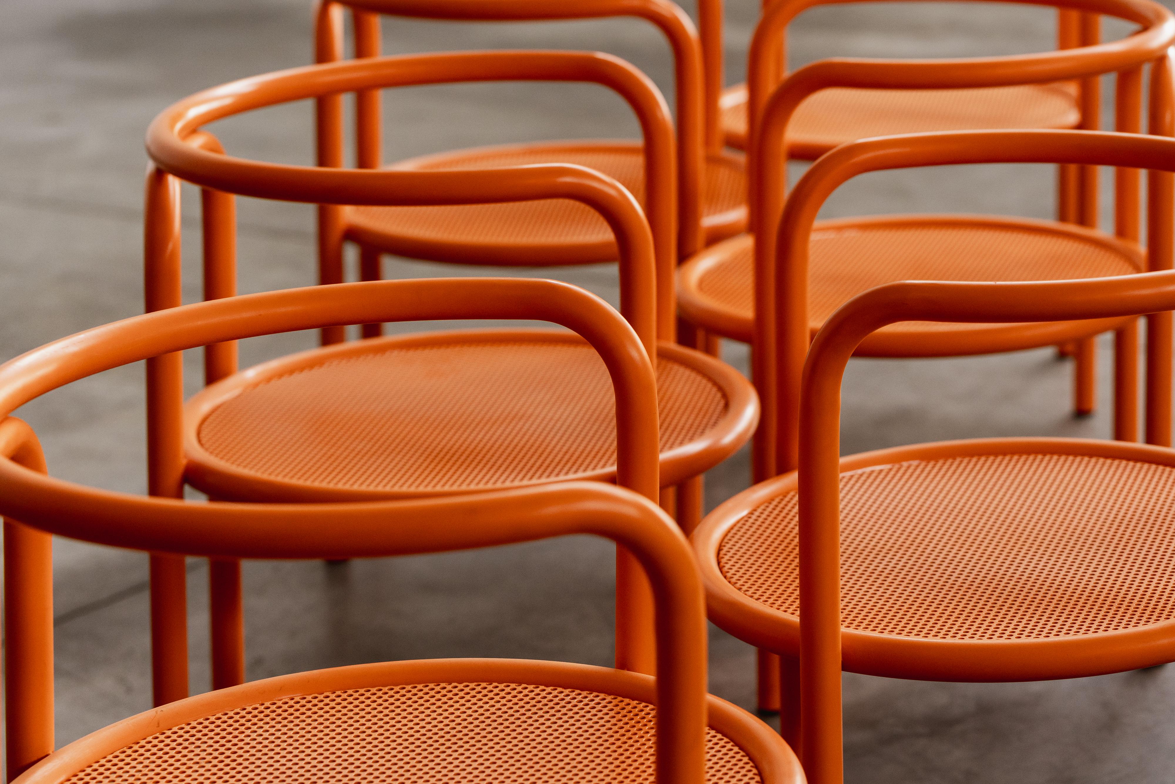 Métal Chaises de salle à manger 