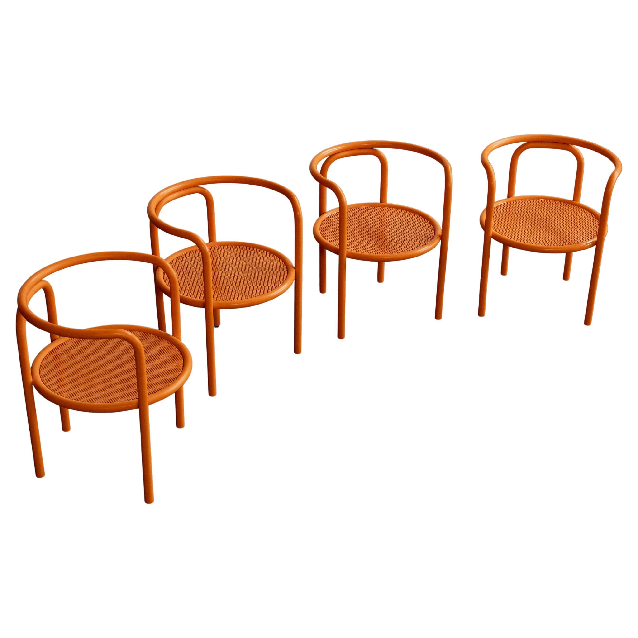 Chaises de salle à manger "Locus Solus" de Gae Aulenti pour Poltronova, 1964, lot de 4 en vente