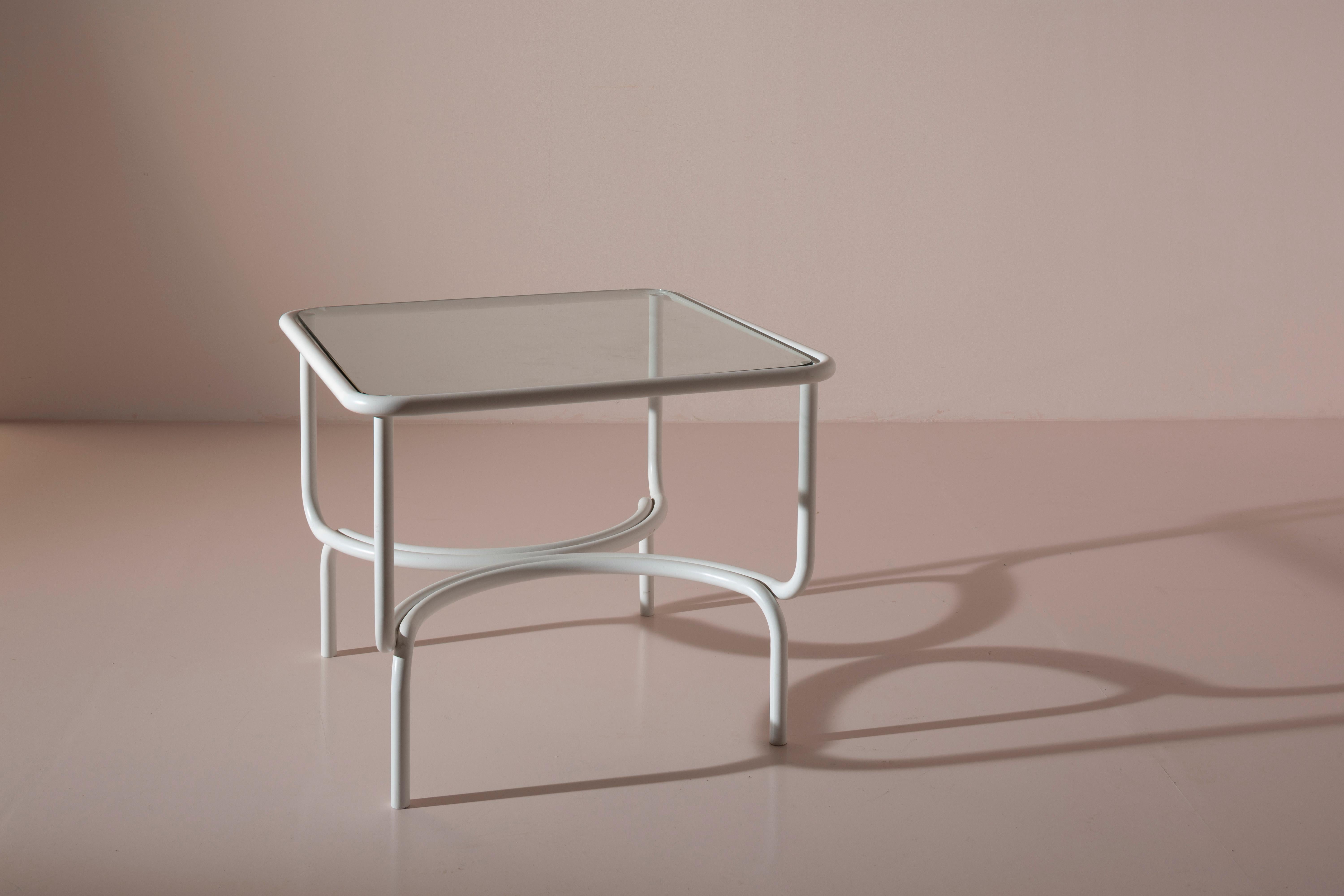 Mid-Century Modern Gae Aulenti Locus Solus dining set for Poltronova, Italy, 1964