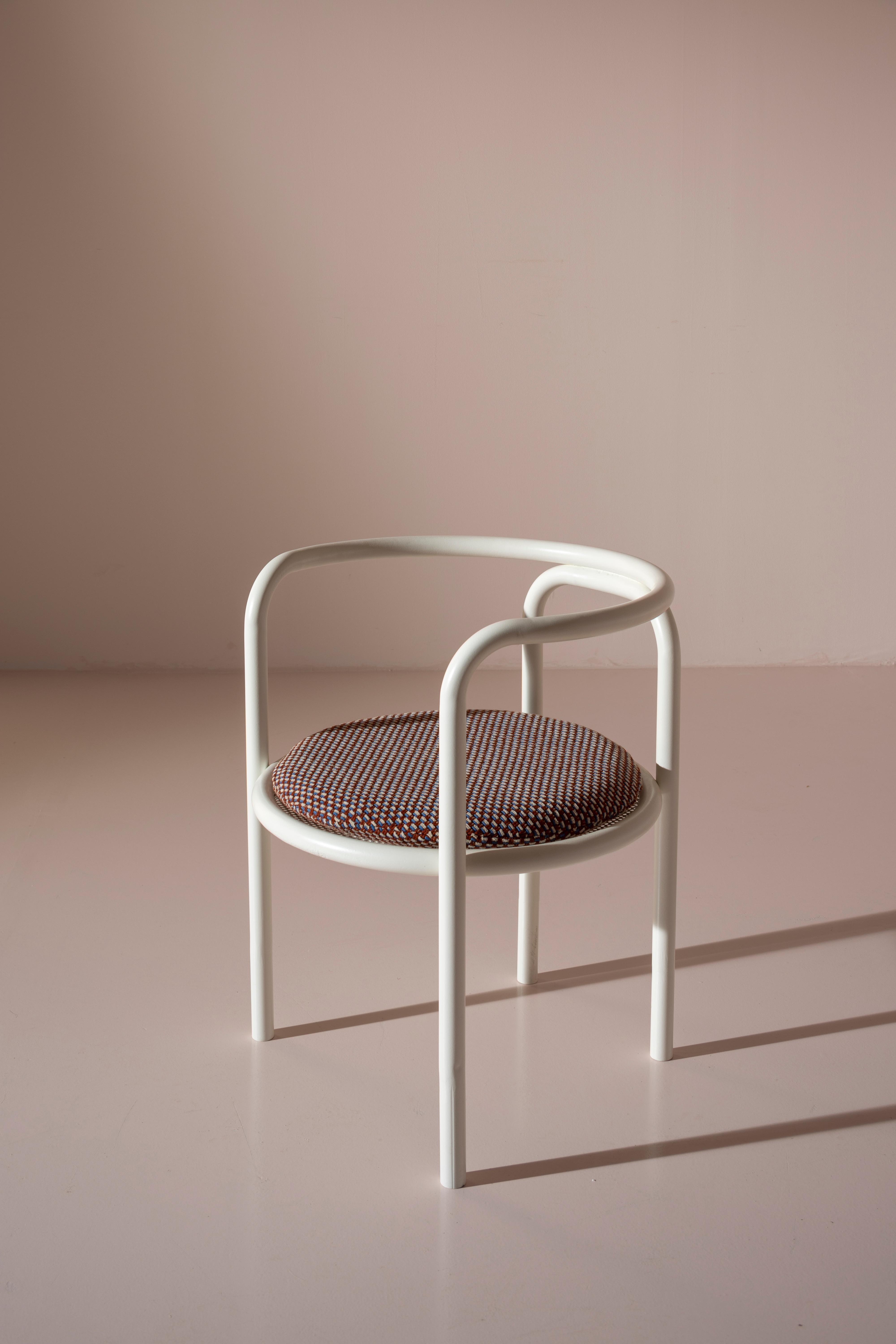 Metal Gae Aulenti Locus Solus dining set for Poltronova, Italy, 1964