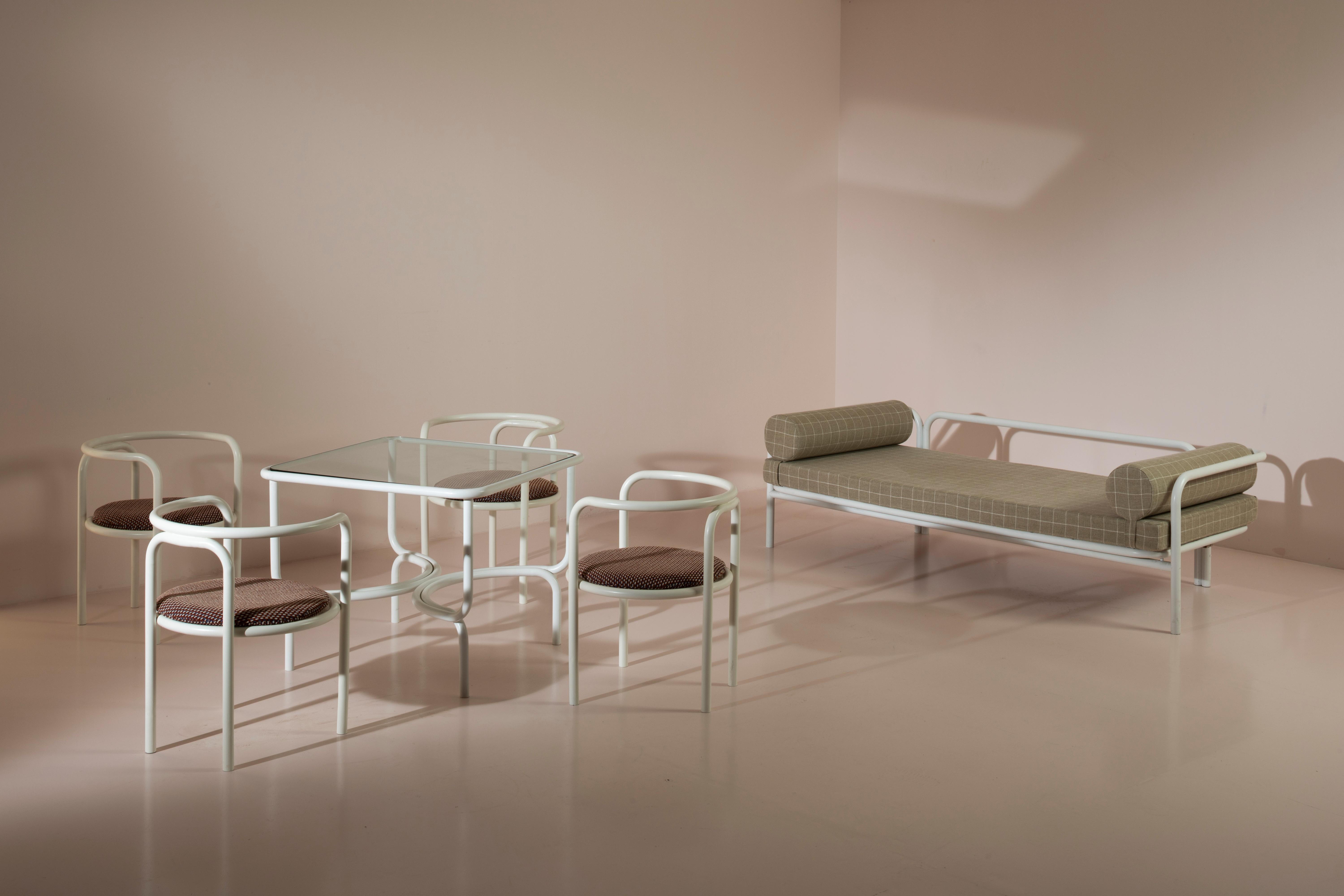 Gae Aulenti Locus Solus dining set for Poltronova, Italy, 1964 For Sale 2