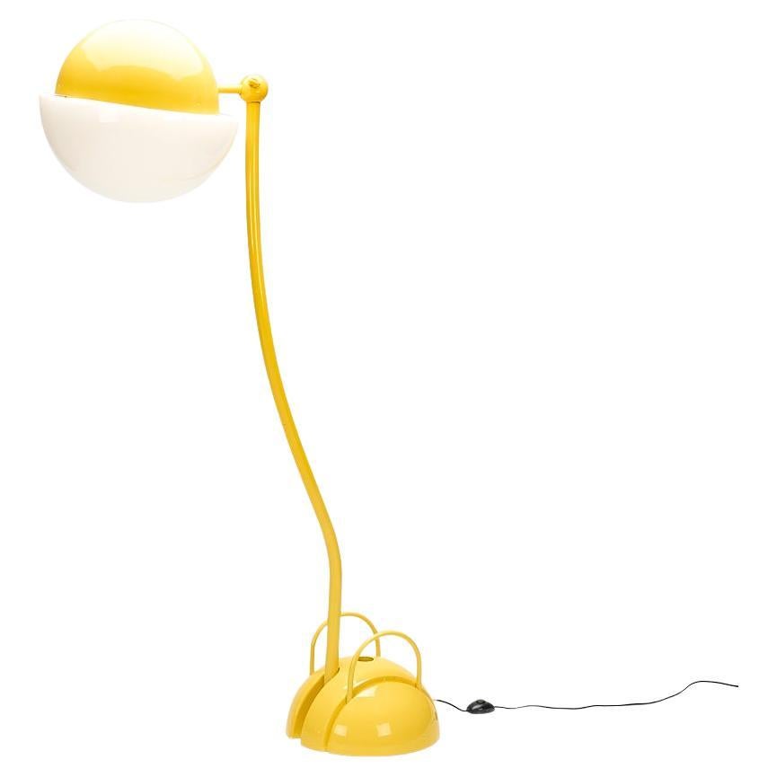 Gae Aulenti Locus Solus Yellow floor lamp for Poltronova Italy 1964