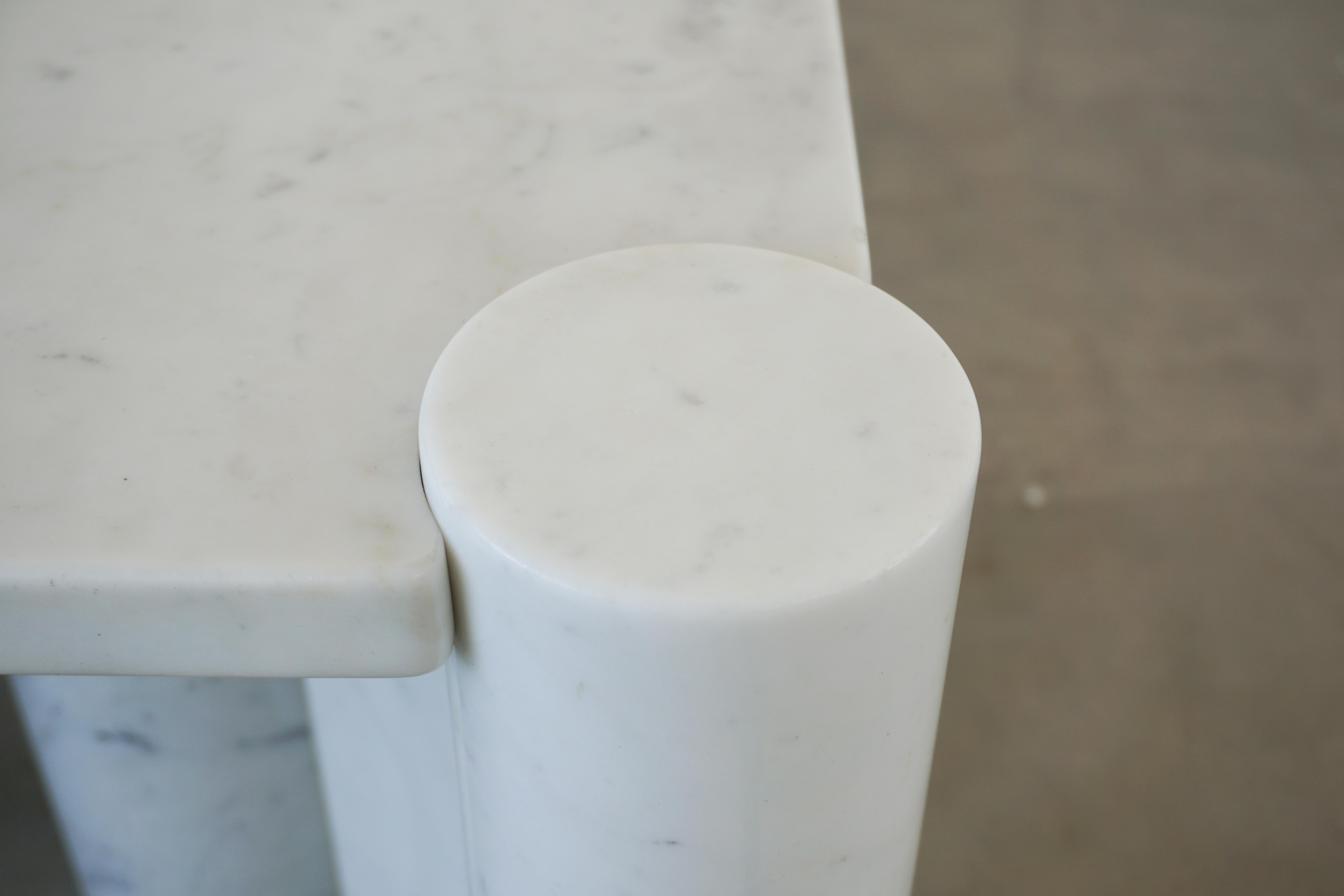 Gae Aulenti Marble Table In Good Condition In Beverly Hills, CA