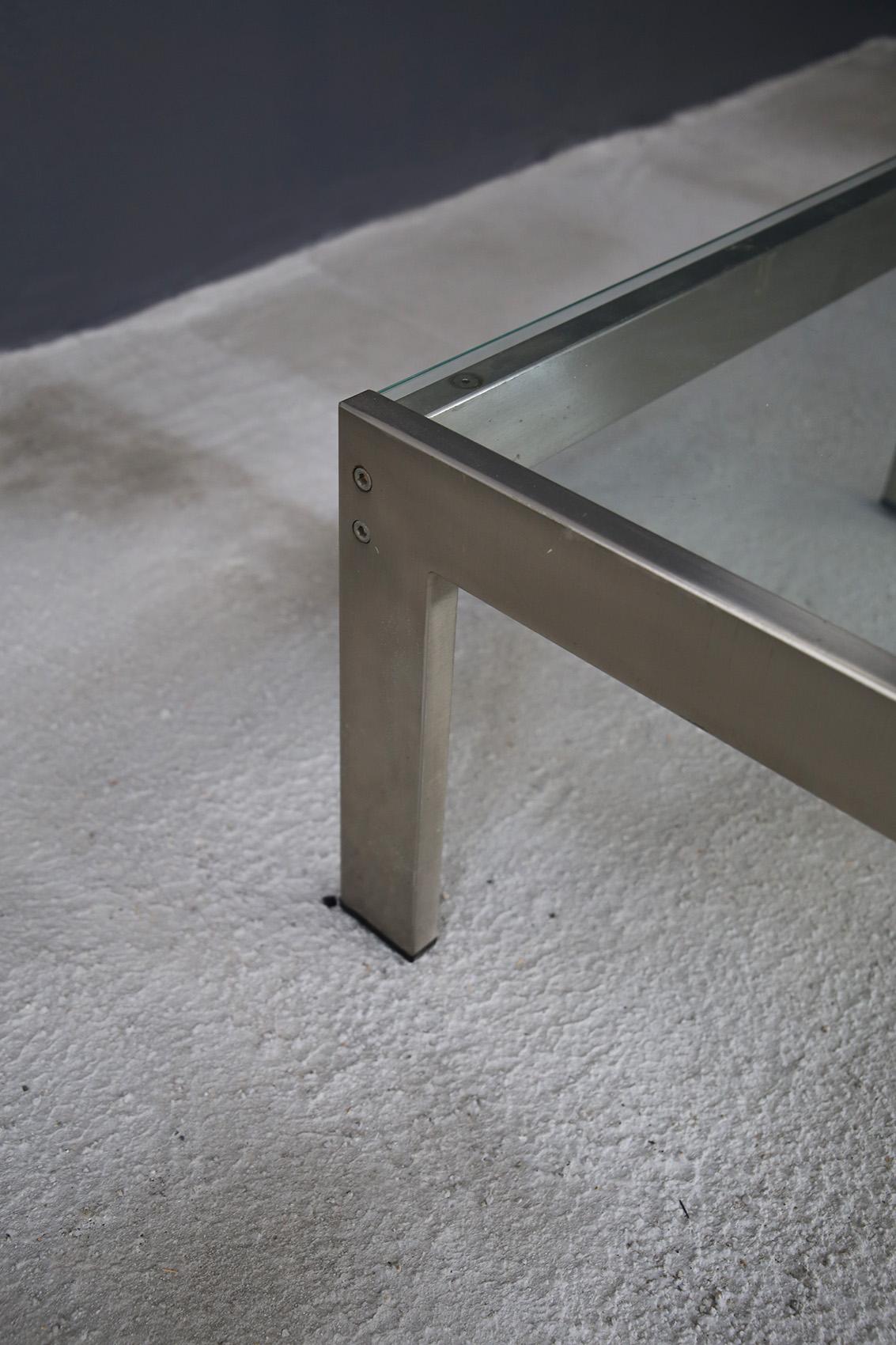 Italian Gae Aulenti Midcentury Coffee Table Production Zanotta for La Rinascente, 1970s