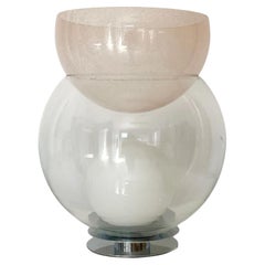 Gae Aulenti model "Giova" table lamp & flower pot vase for Fontana Arte, Italy