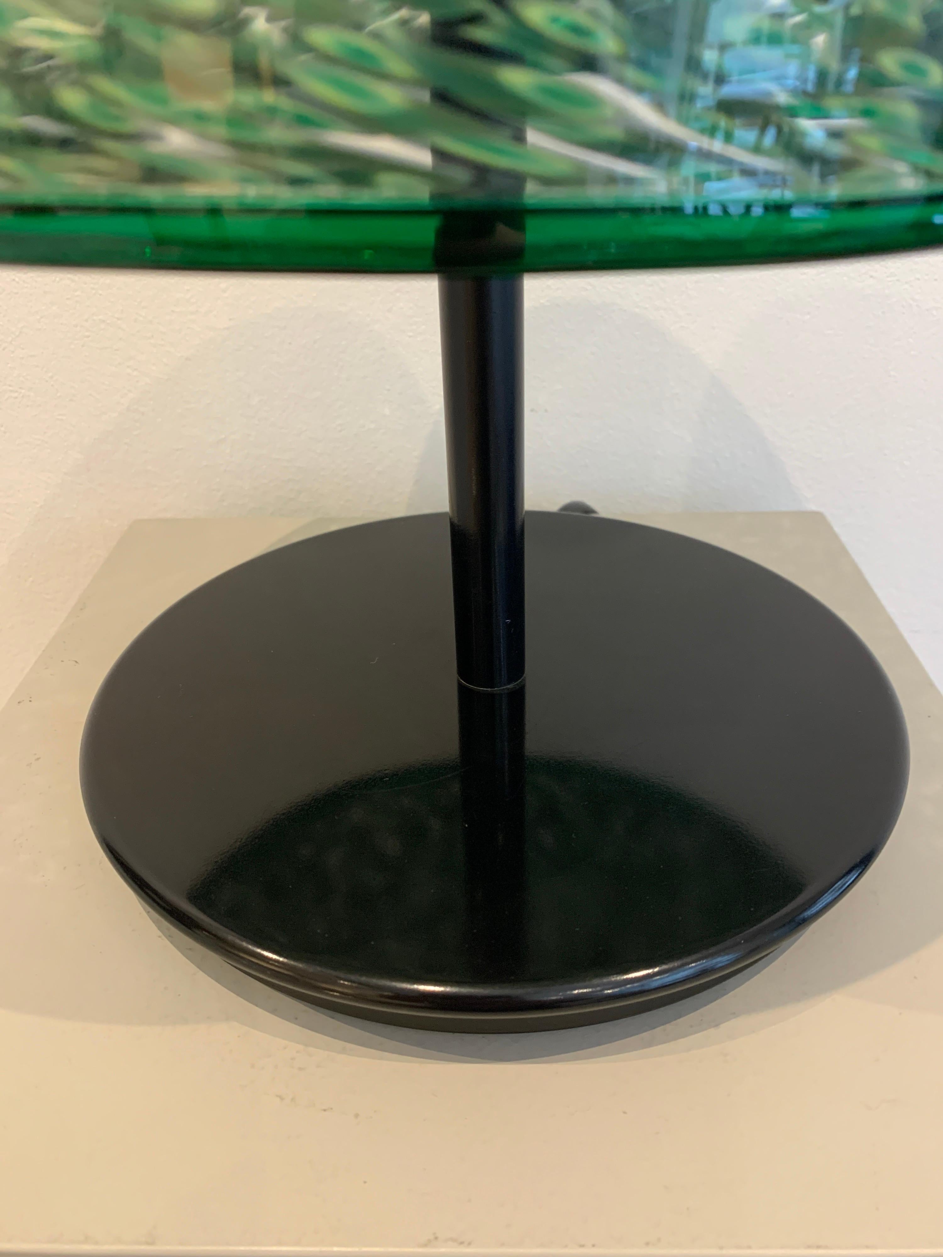 Moderne Gae Aulenti Murrine Glass Table Lamp, 1980s