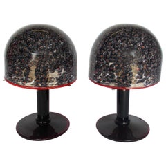 Gae Aulenti Murrine Glass Table Lamps