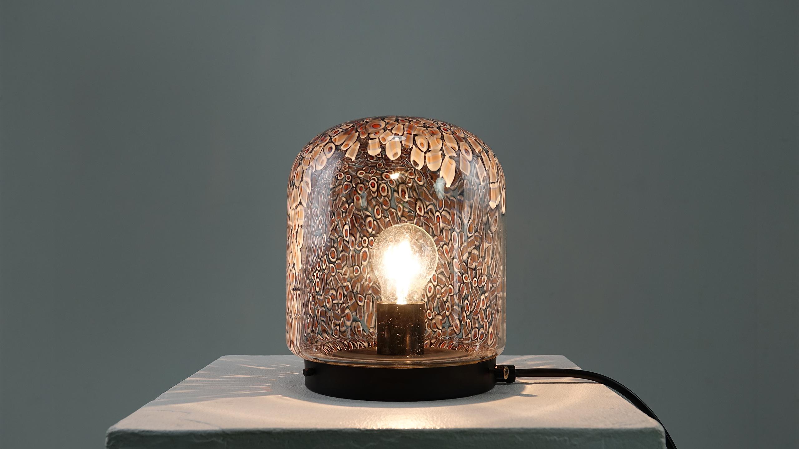 Gae Aulenti Neverrino Murano Table Lamp Vistosi 3