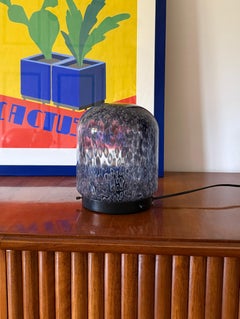 Gae Aulenti, 'Neverrino' murrine-blown glass table lamp , Vetreria Vistosi 1970