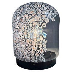Gae Aulenti, Tischlampe „Neverrino“ aus mundgeblasenem Murrineglas, Vistosi, Italien 1970
