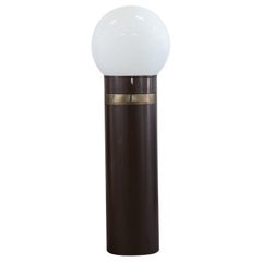 Gae Aulenti Oracolo Floor Lamp in Metal and Blow Glass by Artemide, 1969, Italy