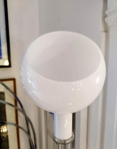 Gae Aulenti & P. Castiglioni para Fontana Arte Lámpara de pie "Parolona", Italia Años 80