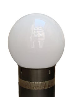 Gae Aulenti for Artemide Floor Lamp "Oracolo" Gray, Italy 1970s