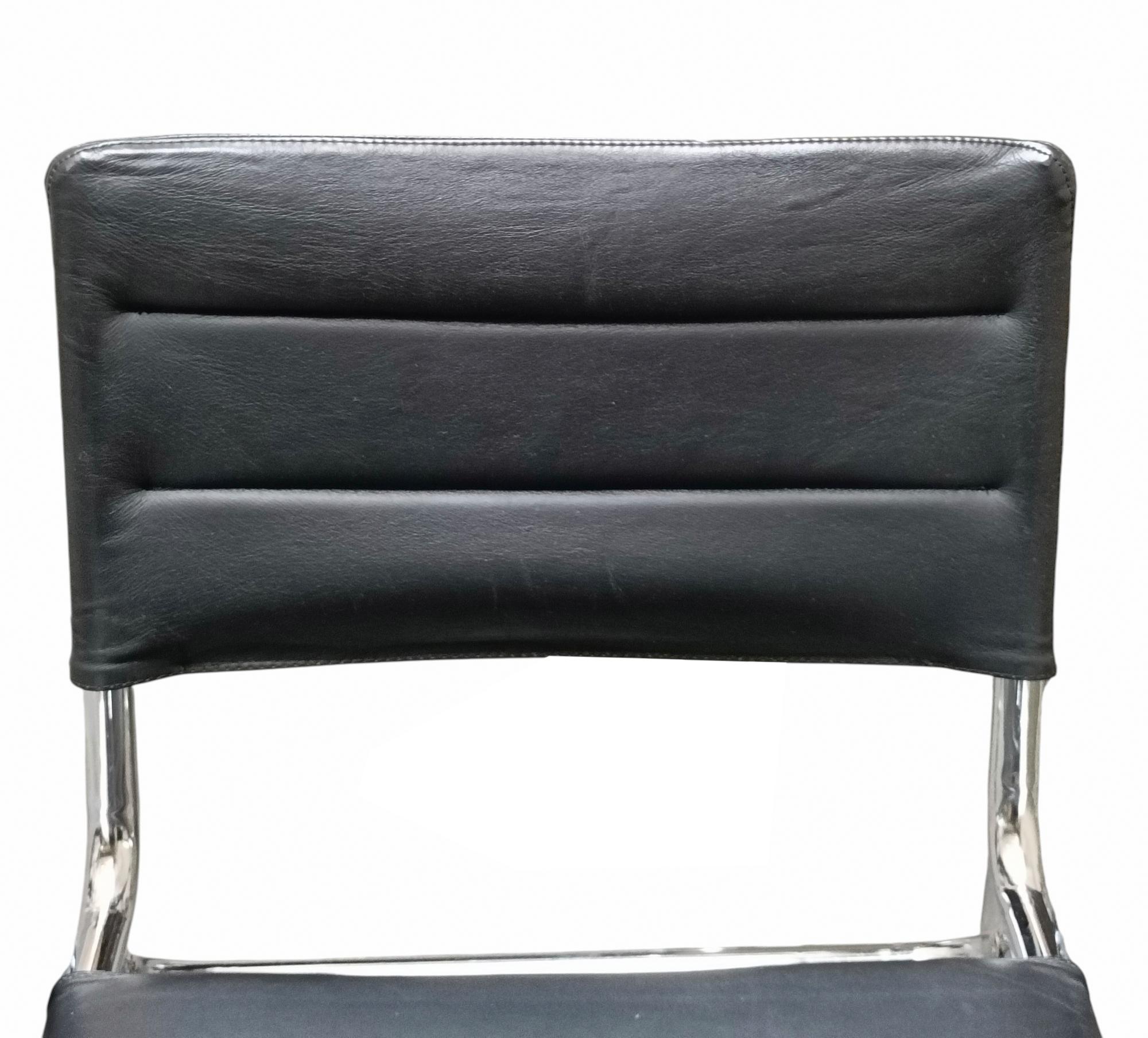 Gae Aulenti per Elam Gruppo di 4 Sedie 