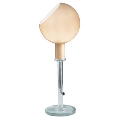 Lampada da tavolo 'Parola' in ambra di Gae Aulenti & Piero Castiglioni per Fontana Arte