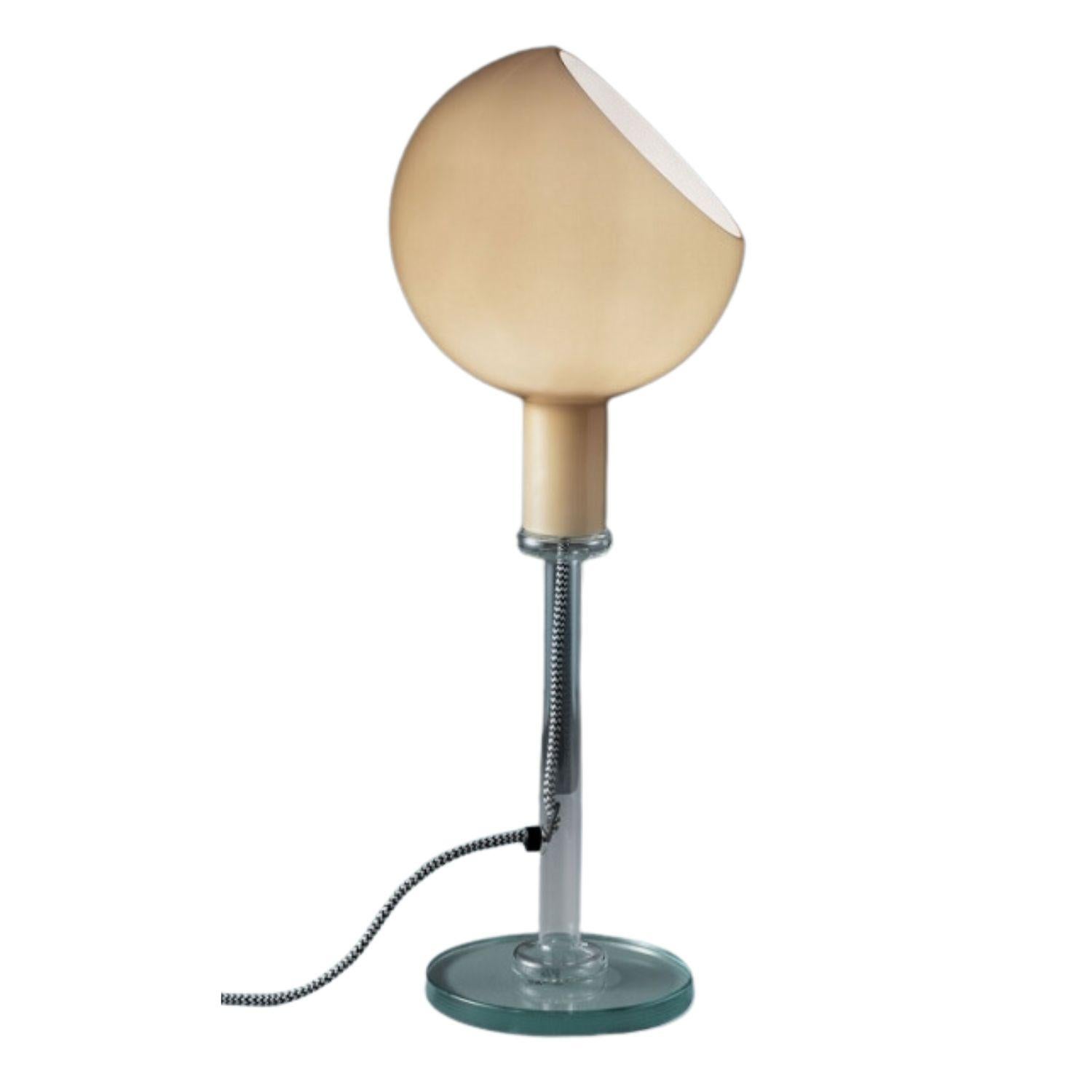 Gae Aulenti & Piero Castiglioni 'Parola' Tischlampe in Weiß für Fontana Arte im Angebot 3