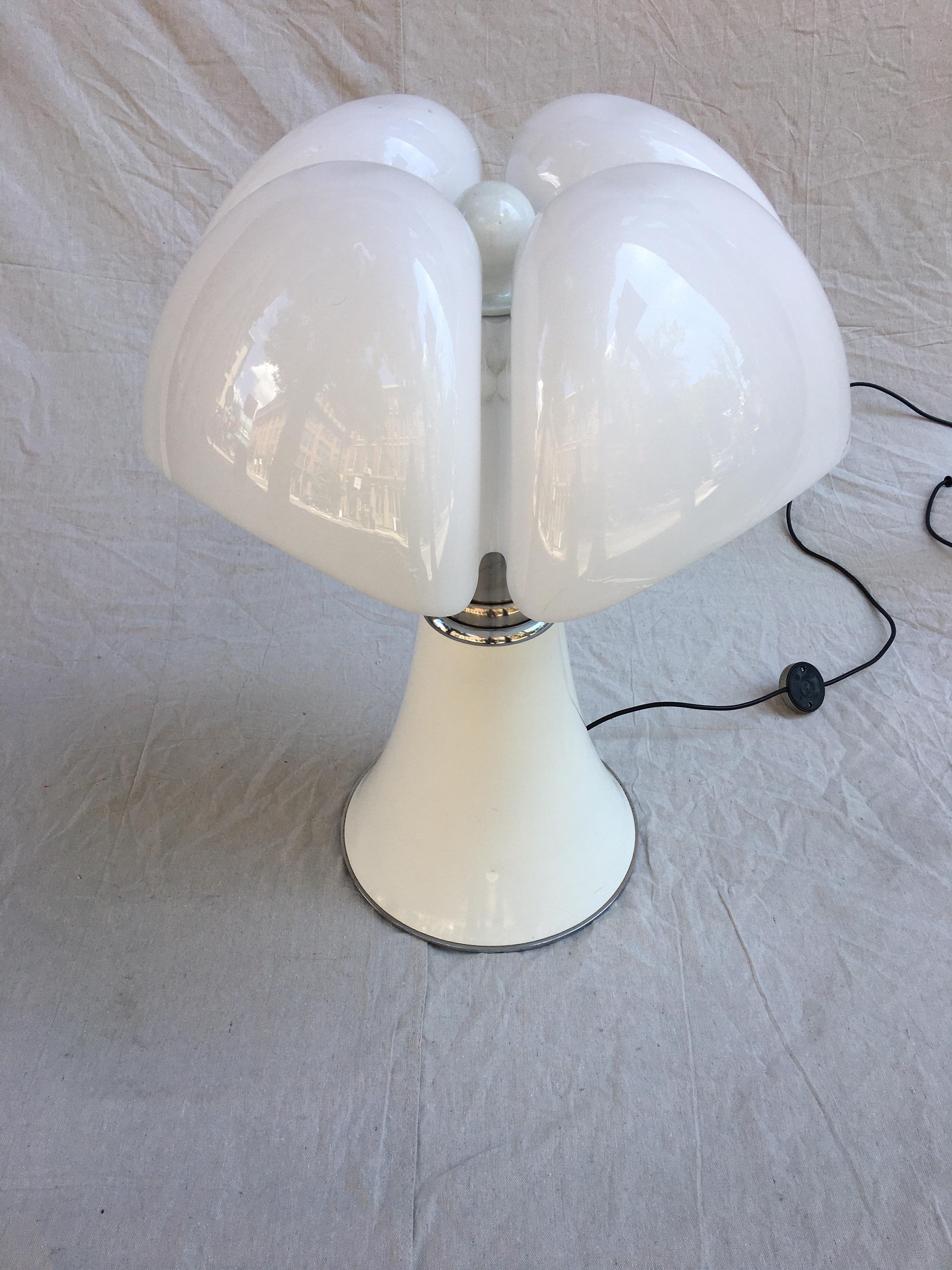 Mid-Century Modern Gae Aulenti Pipistrello Telescoping Table Lamp