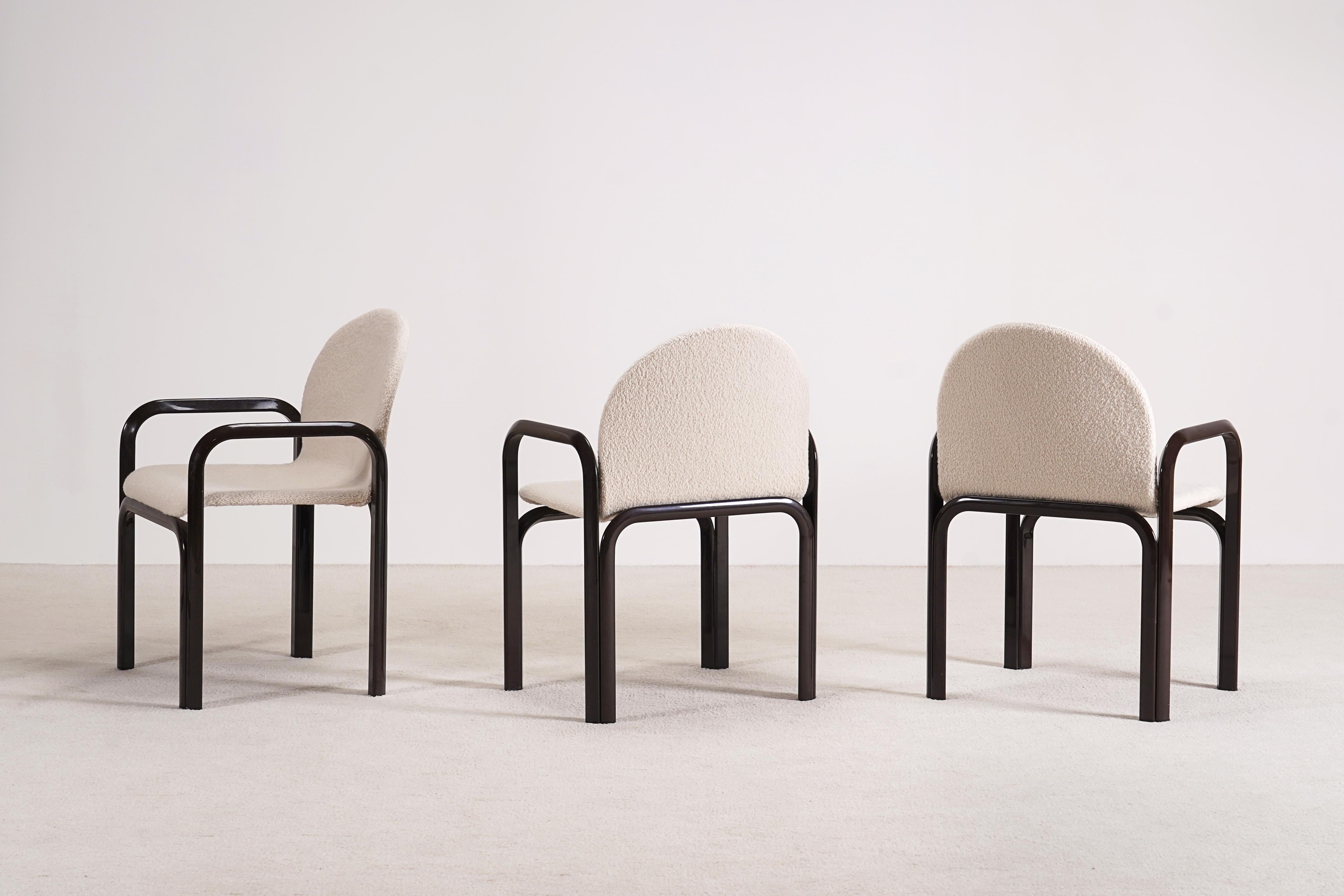 Gae Aulenti, 3er-Set „Orsay“-Sessel für Knoll International, 1970er Jahre (Moderne der Mitte des Jahrhunderts) im Angebot