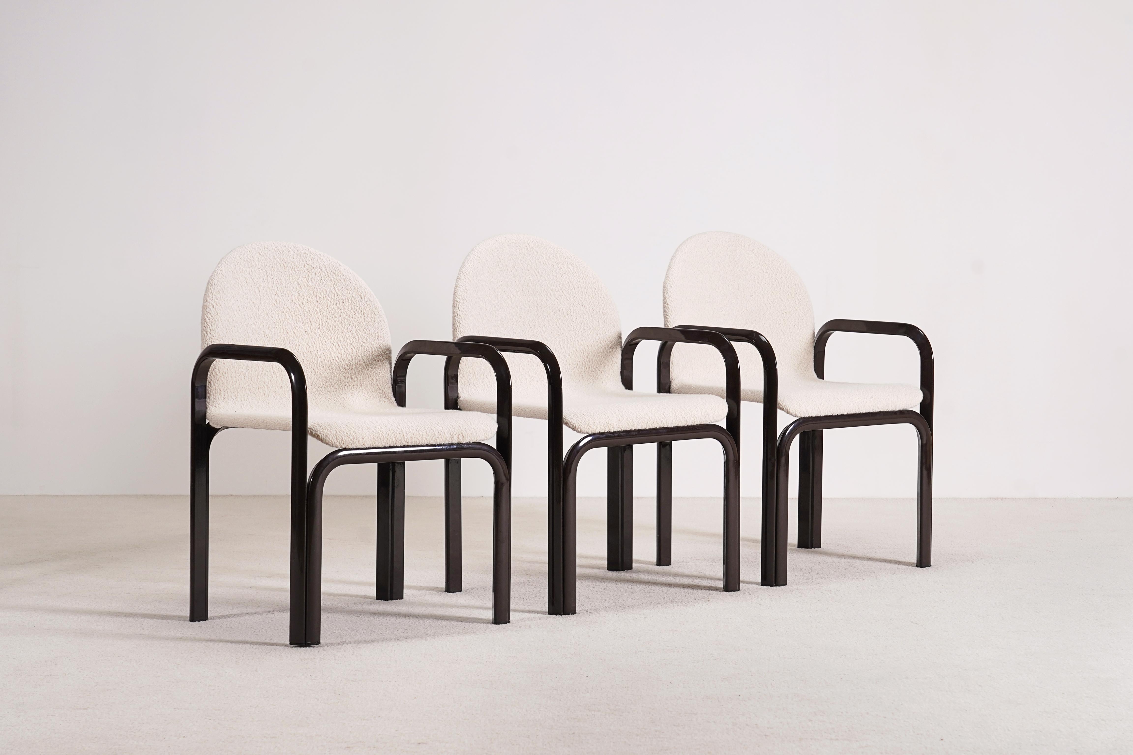 Gae Aulenti, 3er-Set „Orsay“-Sessel für Knoll International, 1970er Jahre (Italienisch) im Angebot