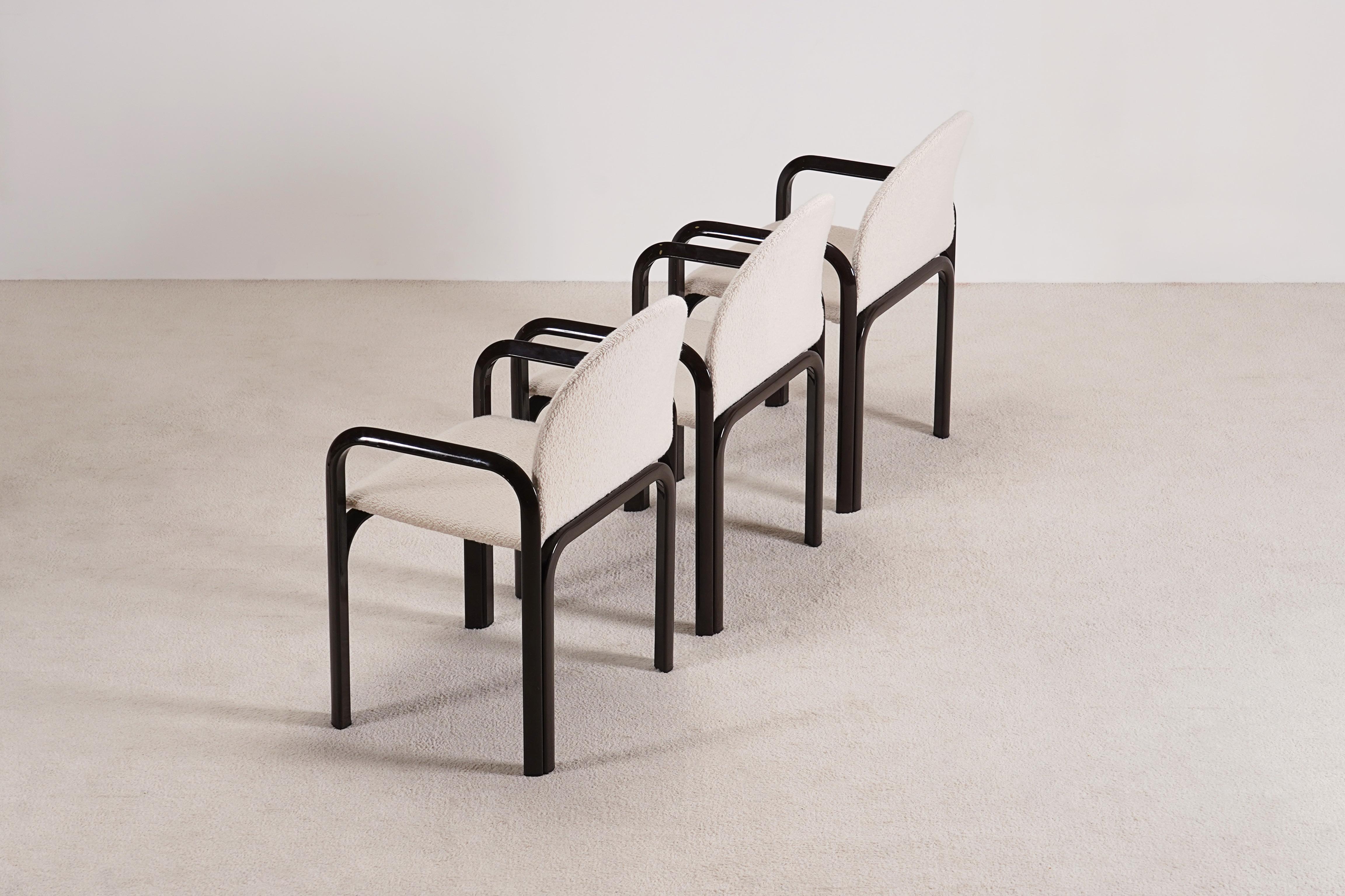 Gae Aulenti, 3er-Set „Orsay“-Sessel für Knoll International, 1970er Jahre im Zustand „Gut“ im Angebot in Paris, FR