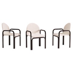 Gae Aulenti, Set of 3 "Orsay" Armchairs for Knoll International, 1970s