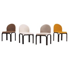 Gae Aulenti, Juego de 4 sillas "Orsay" para Knoll International, años 70