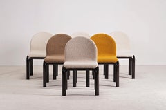 Gae Aulenti, ensemble de 6 chaises "Orsay" pour Knoll International, années 1970
