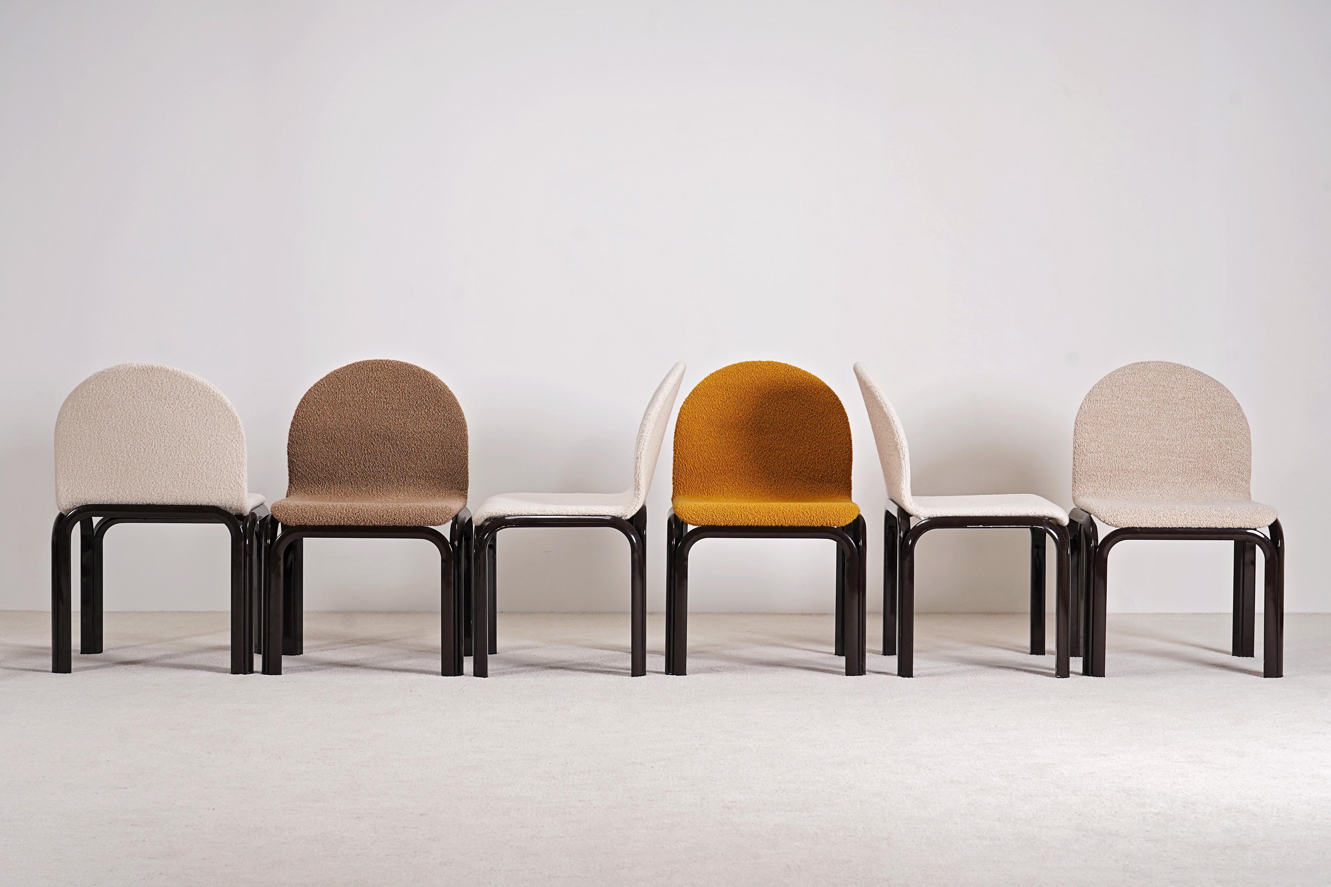 Gae Aulenti, 6er-Set „Orsay“-Stühle für Knoll International, 1970er-Jahre (Moderne der Mitte des Jahrhunderts) im Angebot
