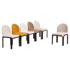 Vintage Gae Aulenti, Set of 6 "Orsay" Chairs for Knoll International, 1970s