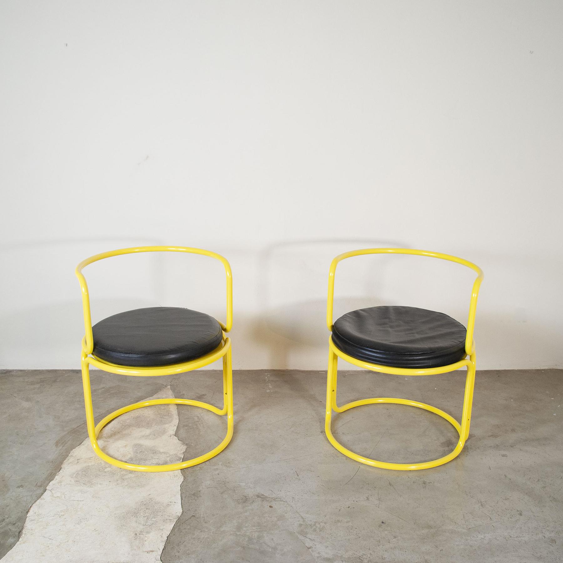 Mid-20th Century Gae Aulenti set de deux chaises longues 1960. en vente