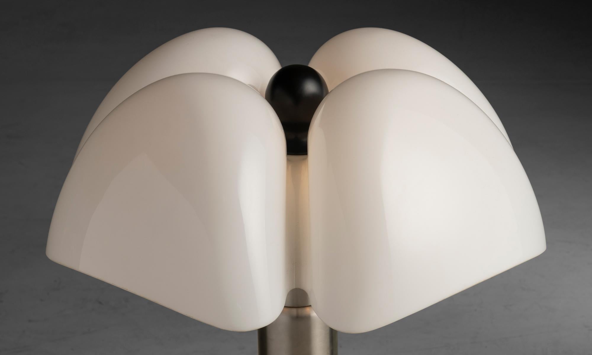 Metal Gae Aulenti Table Lamp, Italy, 1960