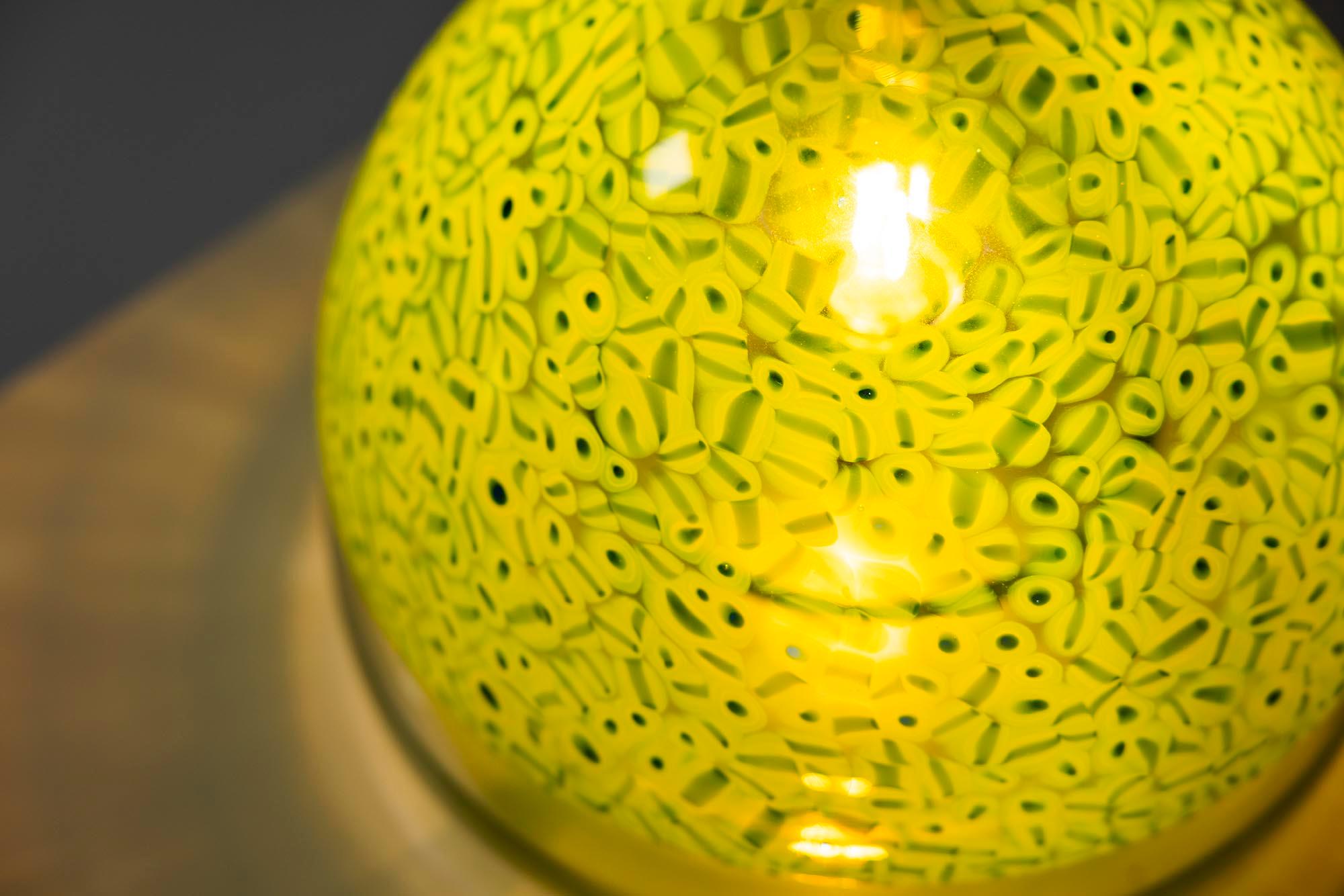 Gae Aulenti Table Lamp ‘Poveglia’ in Murano Glass for Vistosi, Italy 1969 For Sale 5