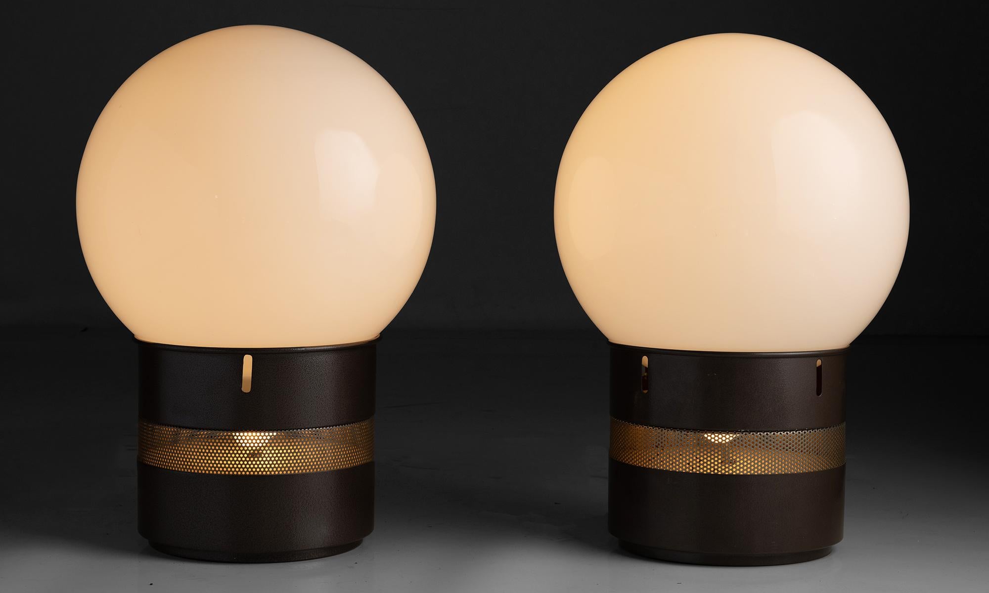 20th Century Gae Aulenti Table Lamps, Italy circa 1960 For Sale