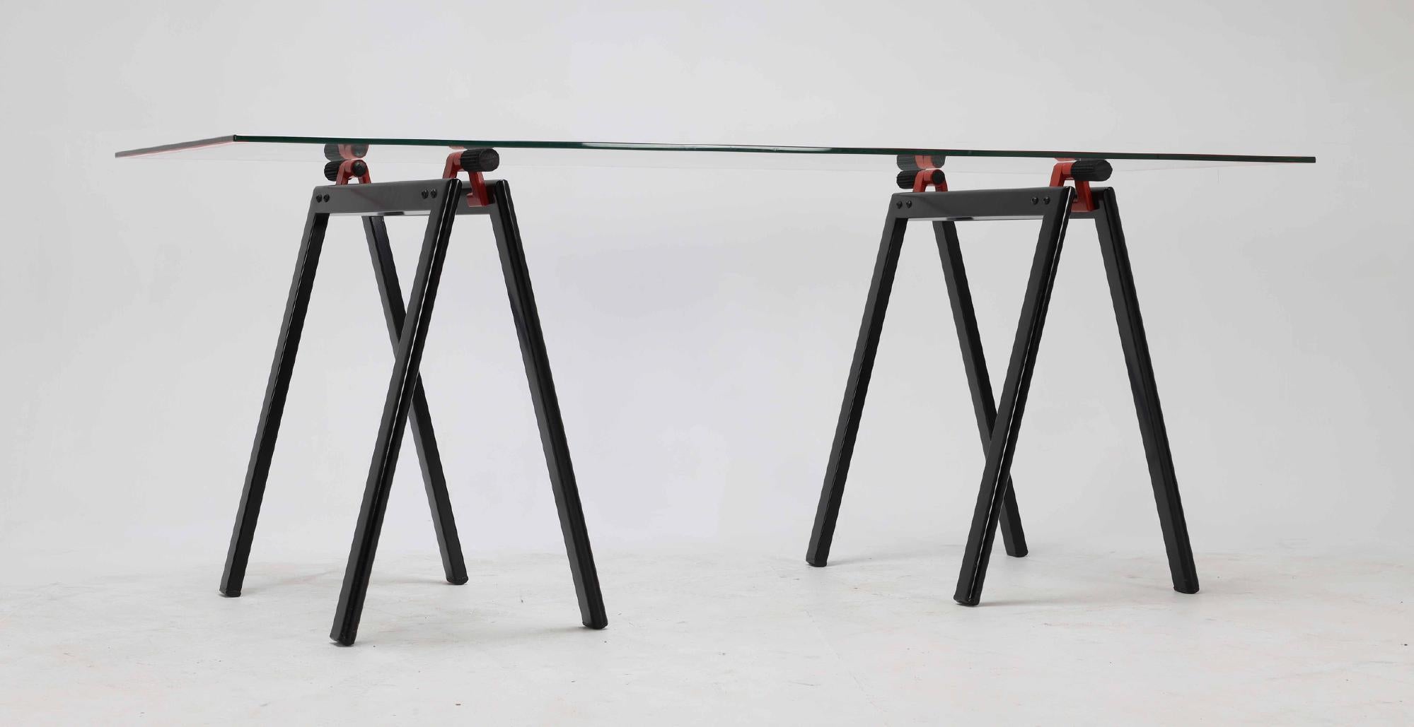 Italian Gae Aulenti worktable / desk, Gaetano-series for Zanotta, Italy Post-Modern  For Sale