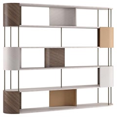 Librería modular multiacabado grande Gae by Carpanelli