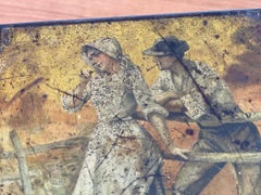 Gaedke Cookie Tin, Germany Around 1900, Lithographed